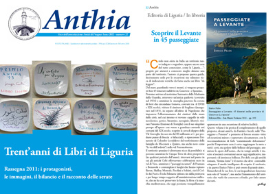 Recensione di Passeggiate a Levante sulla rivista Anthia di Peagna a cura di Gieffegi