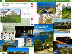 FORTI di GENOVA-PASSEGGIATE a LEVANTE Via dei Forti di Genova - foto testo di Enrico Pelos