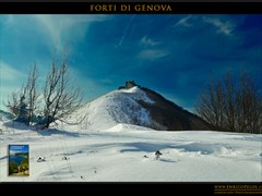 FORTI di GENOVA - Forte Diamante innevato - ph Enrico Pelos