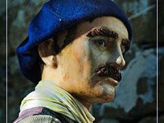pentema - personaggio del presepe con neve - ph enrico pelos