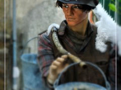 pentema - personaggio del presepe ragazzo - ph enrico pelos